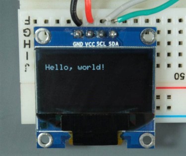 Guide for I2C OLED Display with Arduino | Random Nerd Tutorials