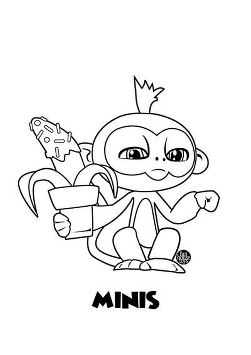 You can also use these coloring pages as anniversary greeting card after it is done being colored. Fingerlings Coloring Pages Print Mia Gigi Boris Sophie