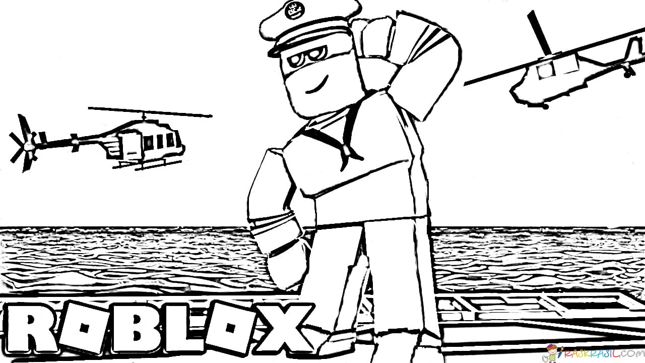 Jailbreak Personajes Roblox Para Colorear / Roblox Jailbreak Coloring Page