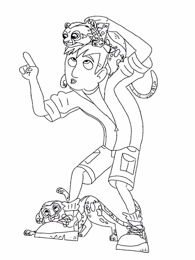 wild kratts coloring pages 30 pictures free printable