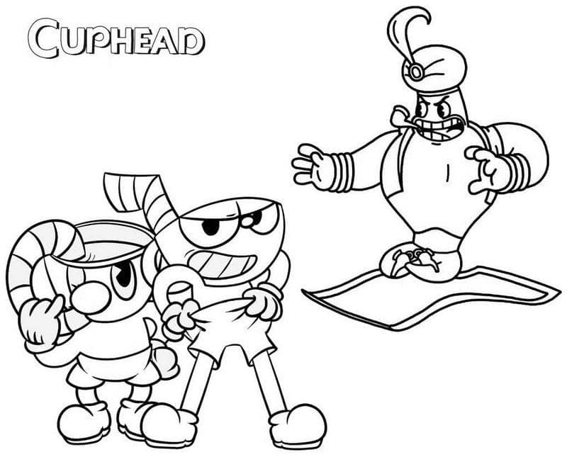 Download and print free cuphead boss war coloring pages. Cuphead Coloring Pages 50 New Images Free Printable