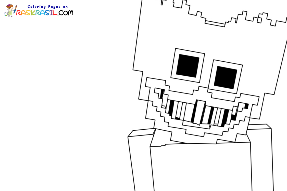 minecraft coloring pages