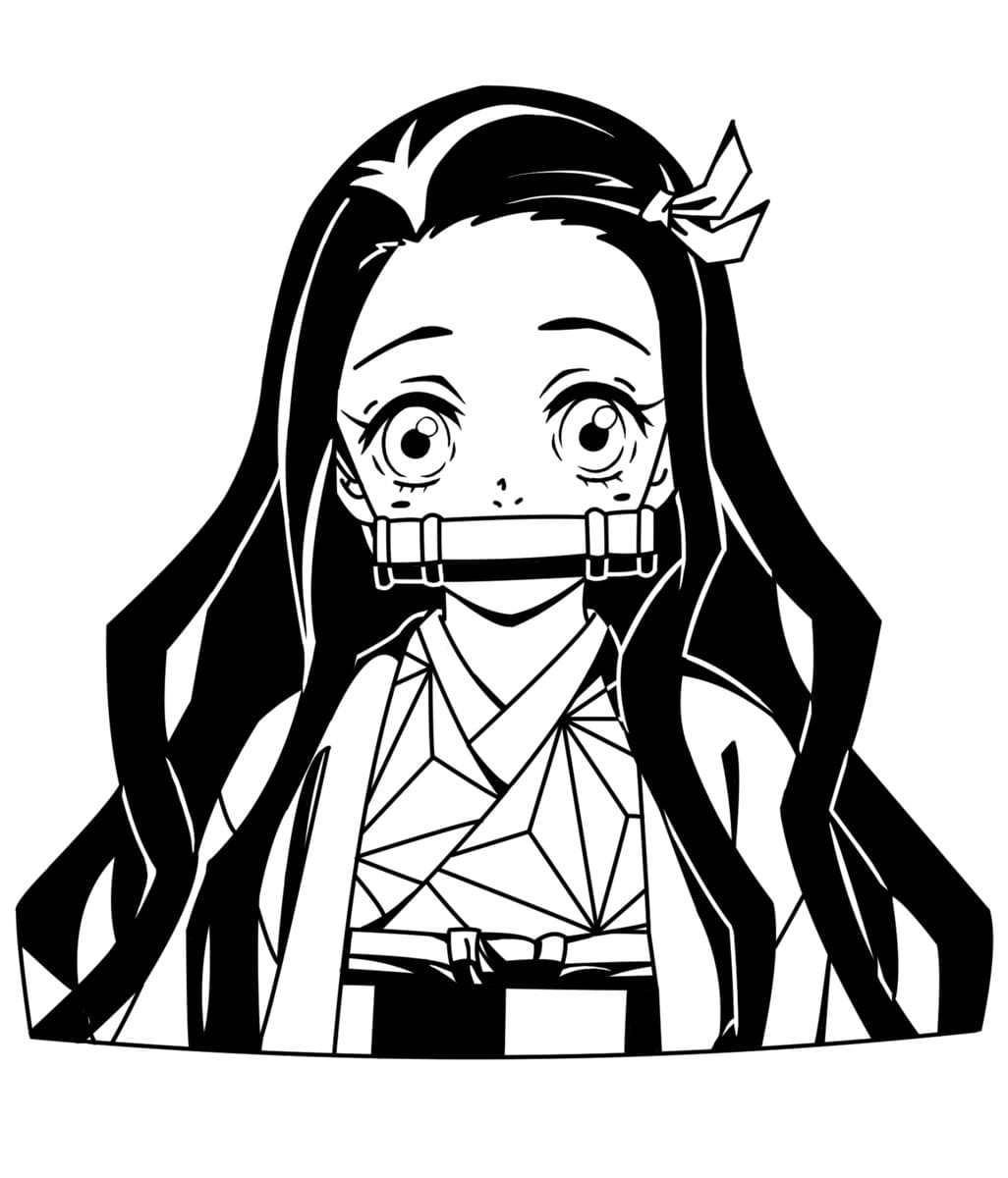 Undoubtedly nezuko kamado is the cutest. Nezuko Coloring Pages 65 Picrures Free Printable