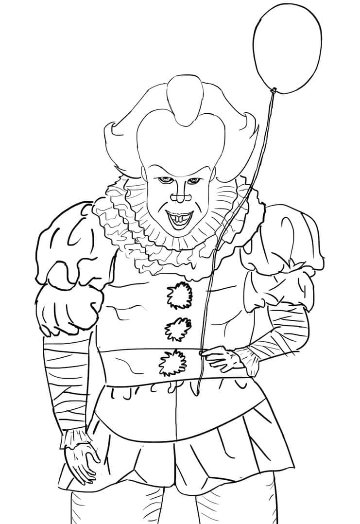 Cleo & cuquin coloring book: Pennywise Coloring Pages 100 Pictures Free Printable