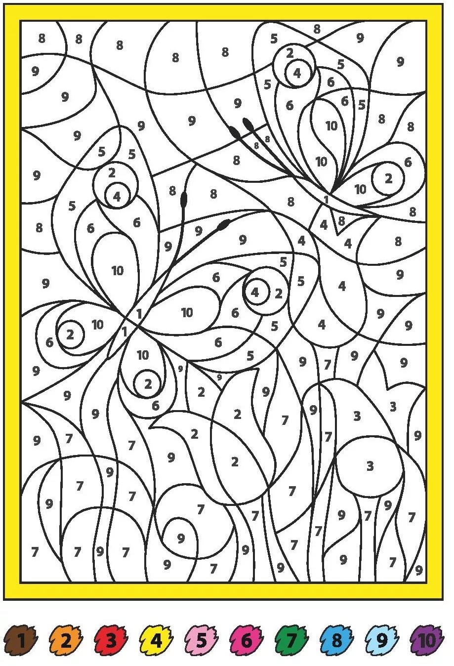 Discover thanksgiving coloring pages that include fun images of turkeys, pilgrims, and food that your kids will love to color. Color By Number 100 Best Worksheets Coloring Pages Free Printable