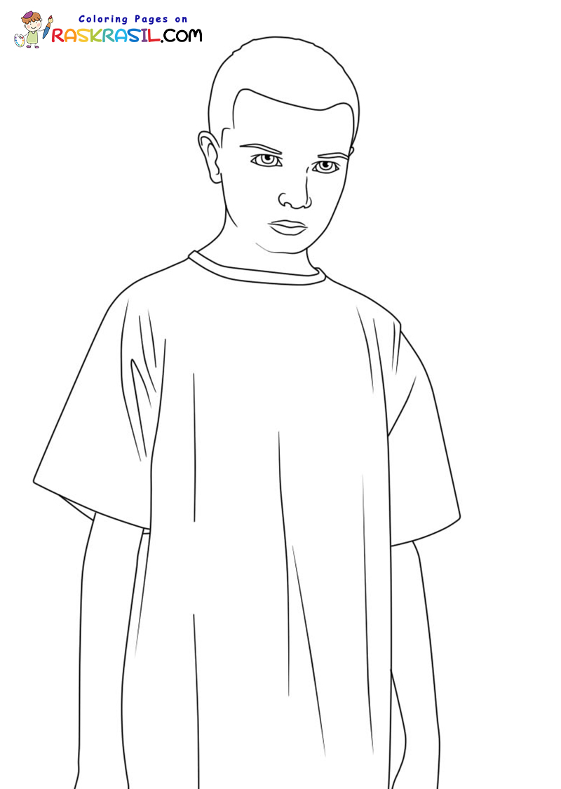 stranger things coloring pages