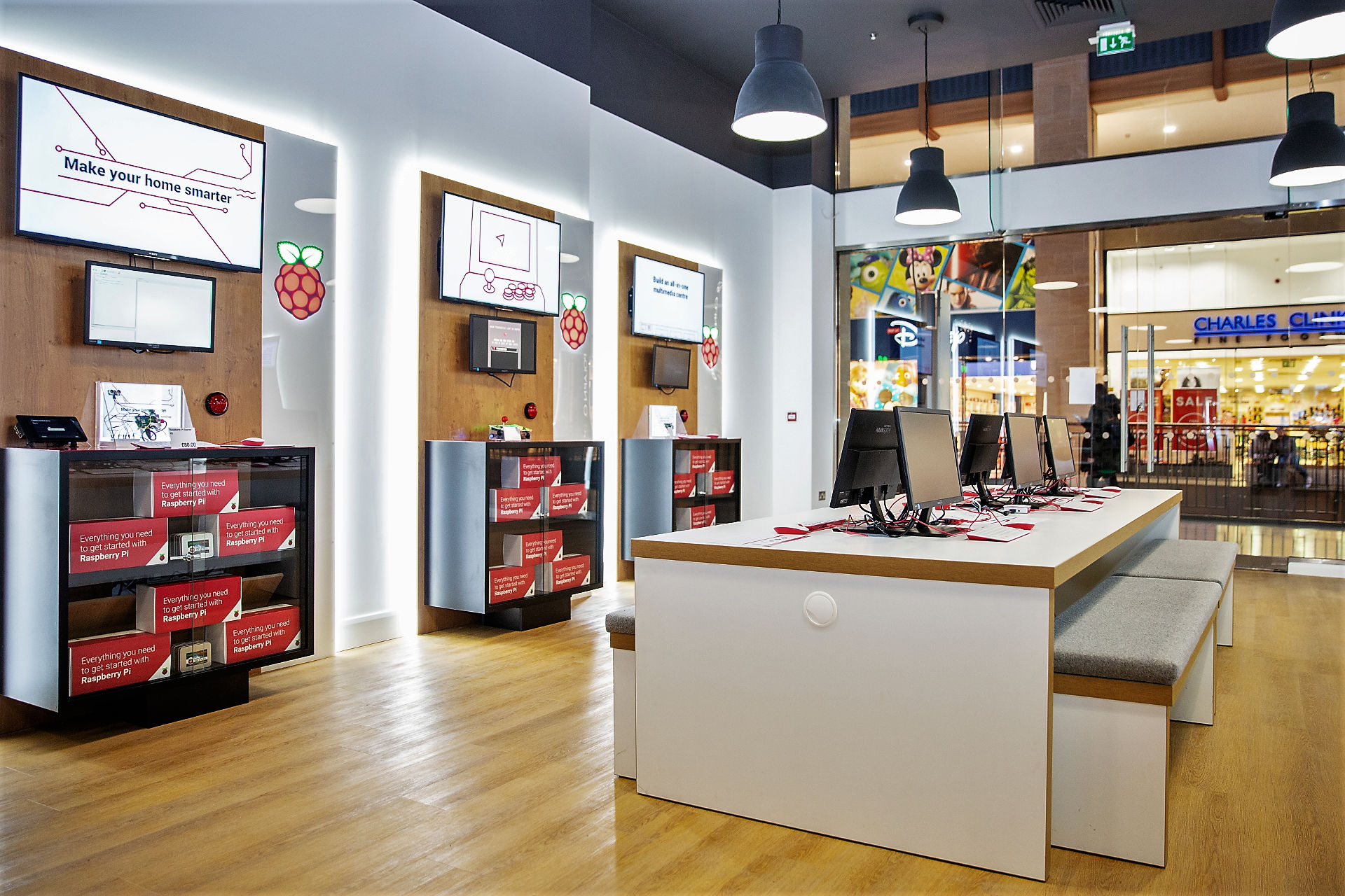 Raspberry Pi Store por dentro