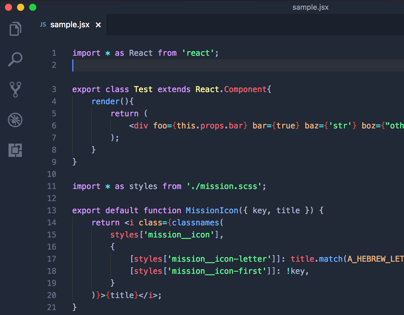 One Dark Vivid Theme Visual Studio Marketplace