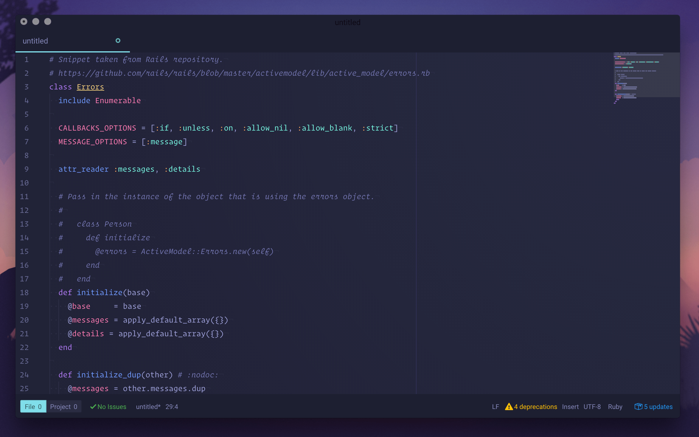 Beautiful Atom Syntax Theme Inspired By A Dribbble Shot Laptrinhx