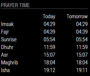 Born 6 january 1976) is a british journalist of sierra leonean descent. Github Slametps Mmm Prayertime This An Extension For The Magicmirror Https Github Com Michmich Magicmirror It Will Display Prayer Time In Local Time