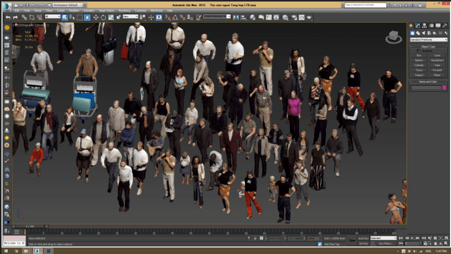 Thư Viá»n Ngưá»i 3dmax Tá»ng Hợp Mẫu Ngưá»i Khá»§ng Nhất Rdone