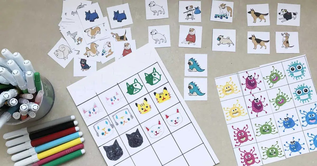 C'est un autre jeu drôle à deux. Jeu Memory A Imprimer Et Diy A Fabriquer Soi Meme Rdvludique