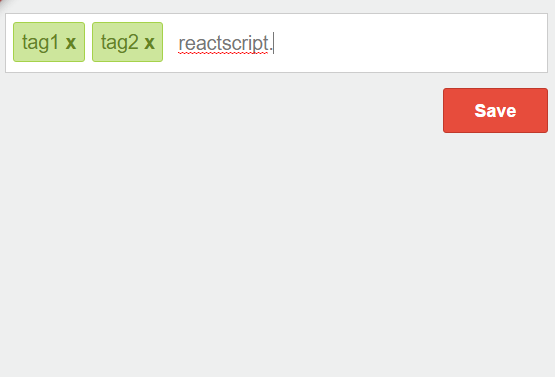 Interactive Bootstrap Tag Input Component Reactscript