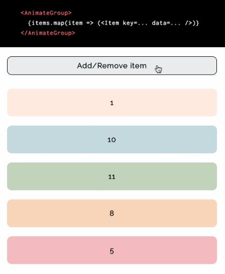 React Animate Mount Component | Reactscript