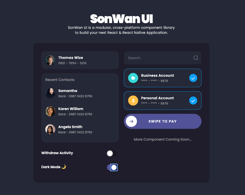 Embed fork create sandbox sign in. Modular UI Component Library For React - SonWan UI | Reactscript