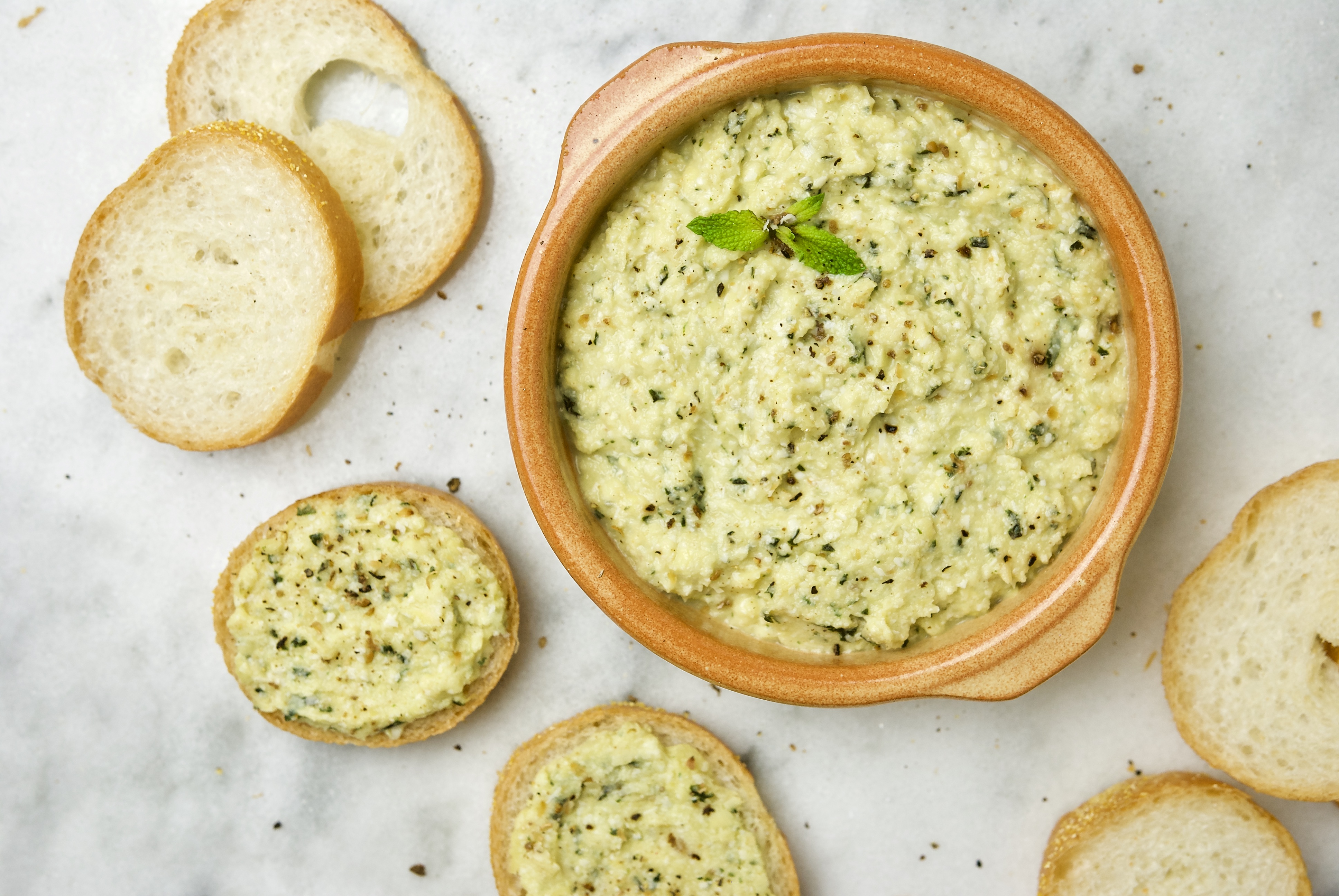 Artichoke Dip with Olive Oil
