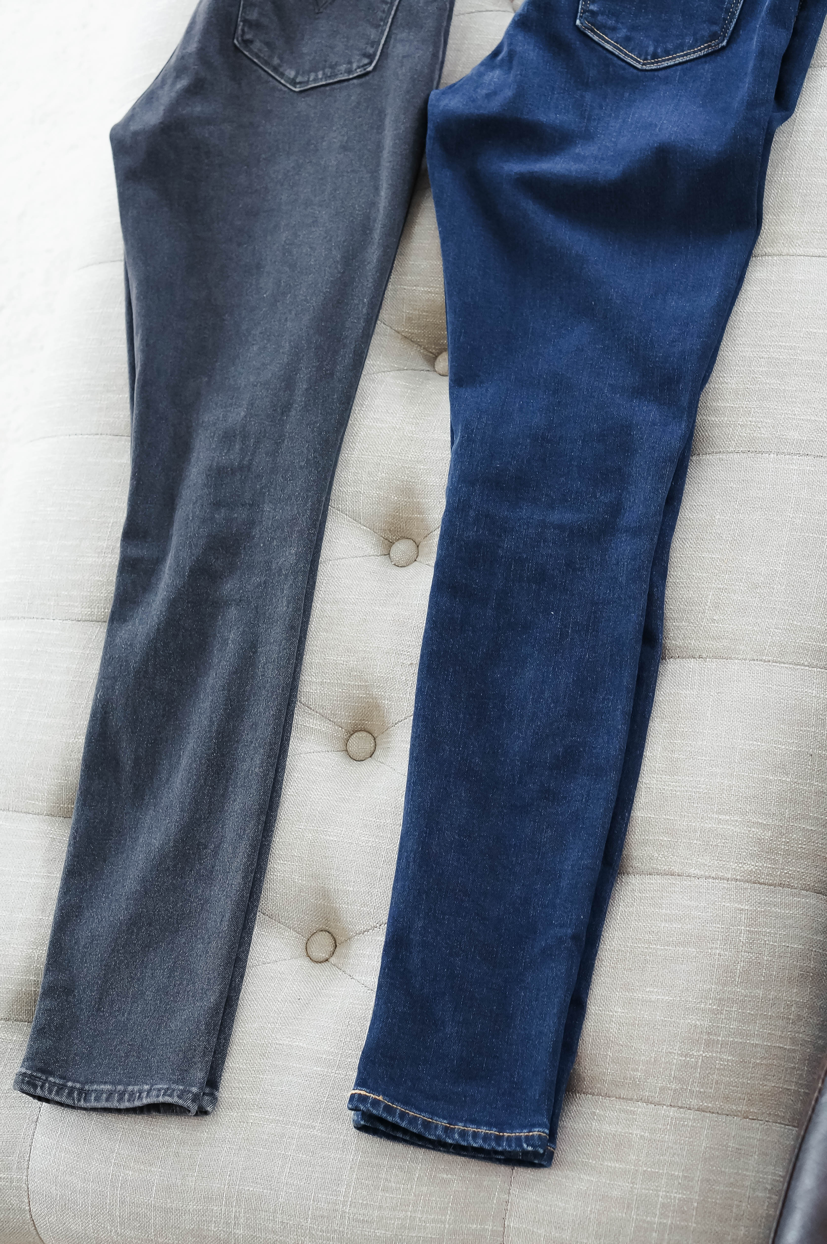 cut jeans