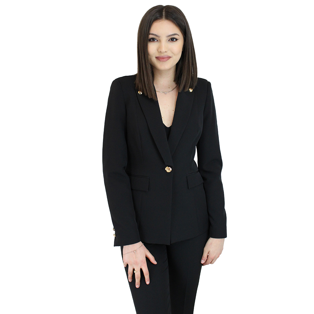 Sacou Caramel Negru