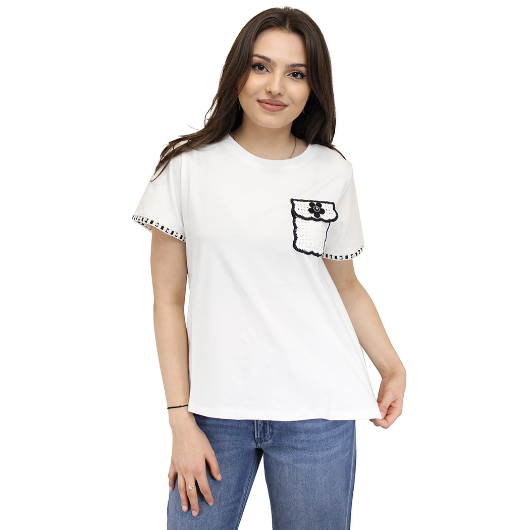 Tricou Franco Ferri Alb
