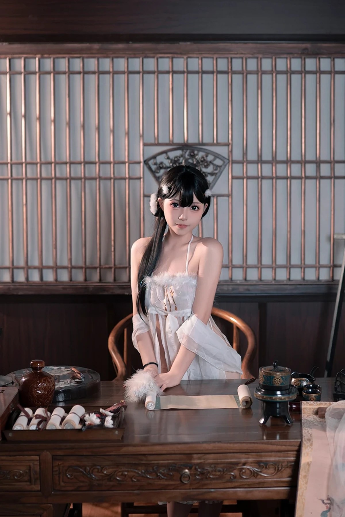 Cosplay Bangni邦尼 – 古风兔子精