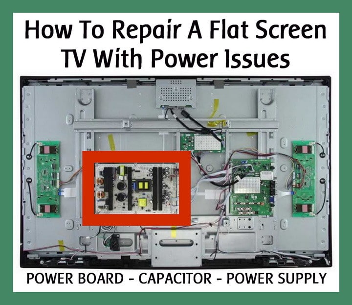 When you're making a hit tv show, there are endless details to manage to make sure everything runs smoothly. Repair A Flat Screen Lcd Tv With Power Issues Power Board