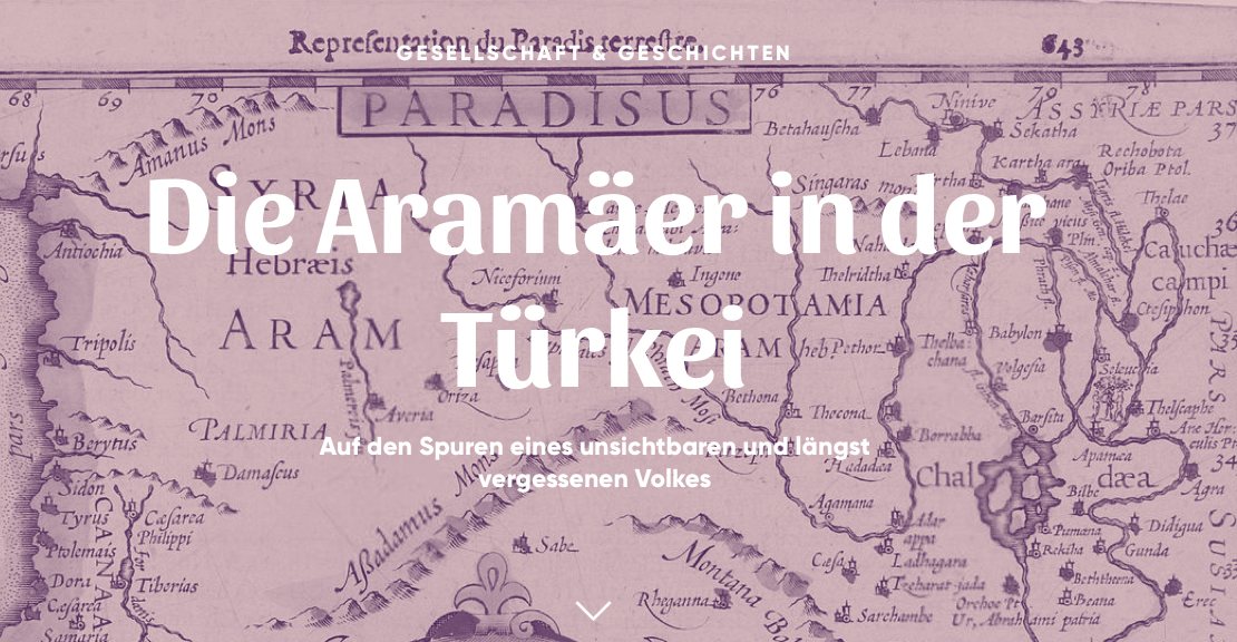 Die Aramaer In Der Turkei Auf Den Spuren Einer Minderheit