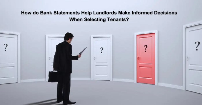 Why Do Landlords Ask for Bank Statements? Rental Awareness Why Do Landlords Ask for Bank Statements? Rental Awareness