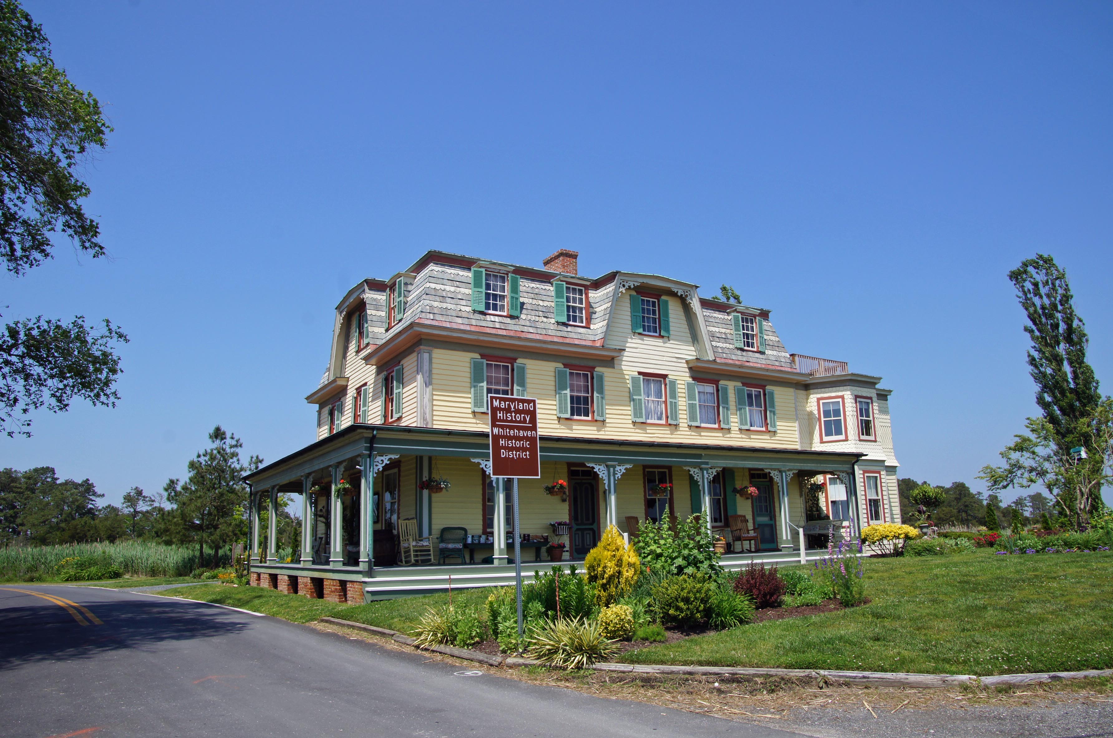 In 1999, this 19th century hotel (the whitehaven hotel) was saved from the wrecking ball through the cooperative efforts of local residents, the maryland . It An T The End Of The World Water And Me