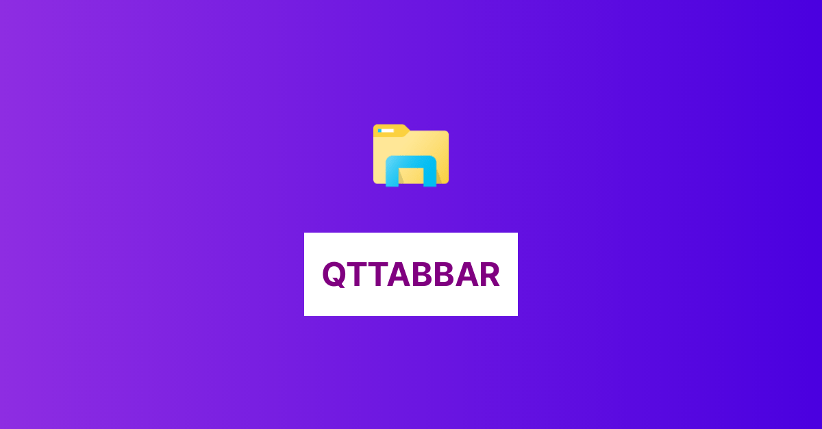 QTTabBar для Windows — зручні таби в проводнику