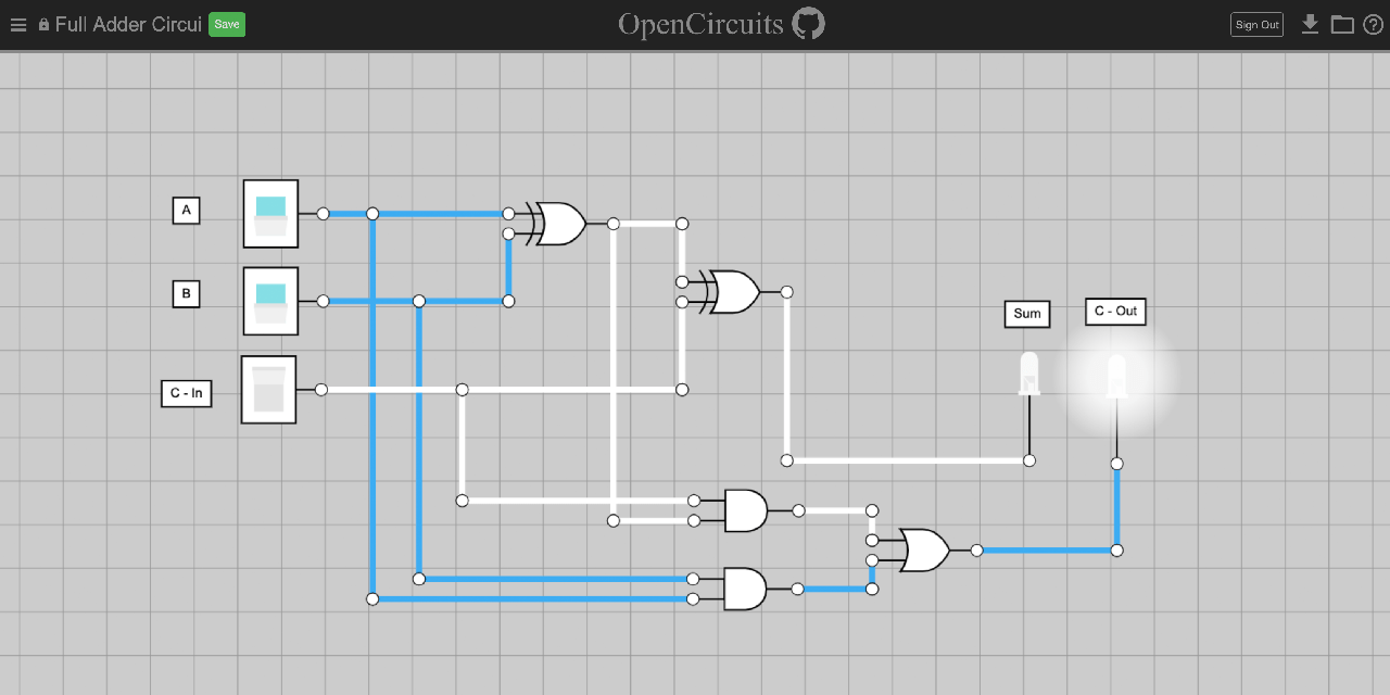 Free Offline Electronic Circuit Simulator » Wiring Digital And Schematic