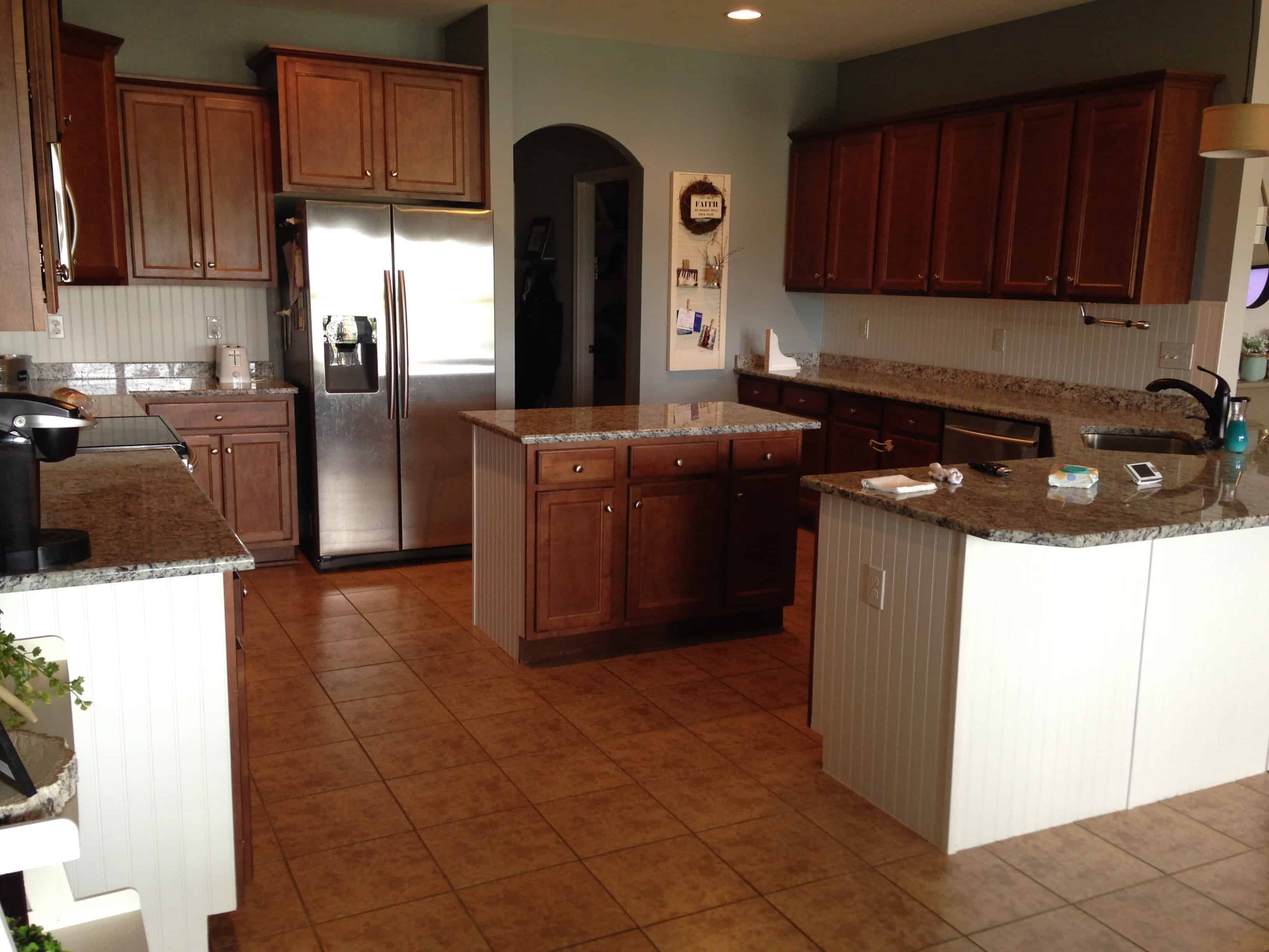 Hgtv show the easy steps to update a kitchen by painting the cabinets. Painting Laminate Cabinets the right way without sanding