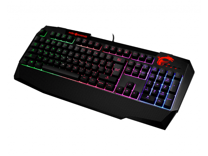 Changing keyboard rgb on msi · steady: MSI Interceptor DS4200 RGB Membrane Switch Wired Gaming