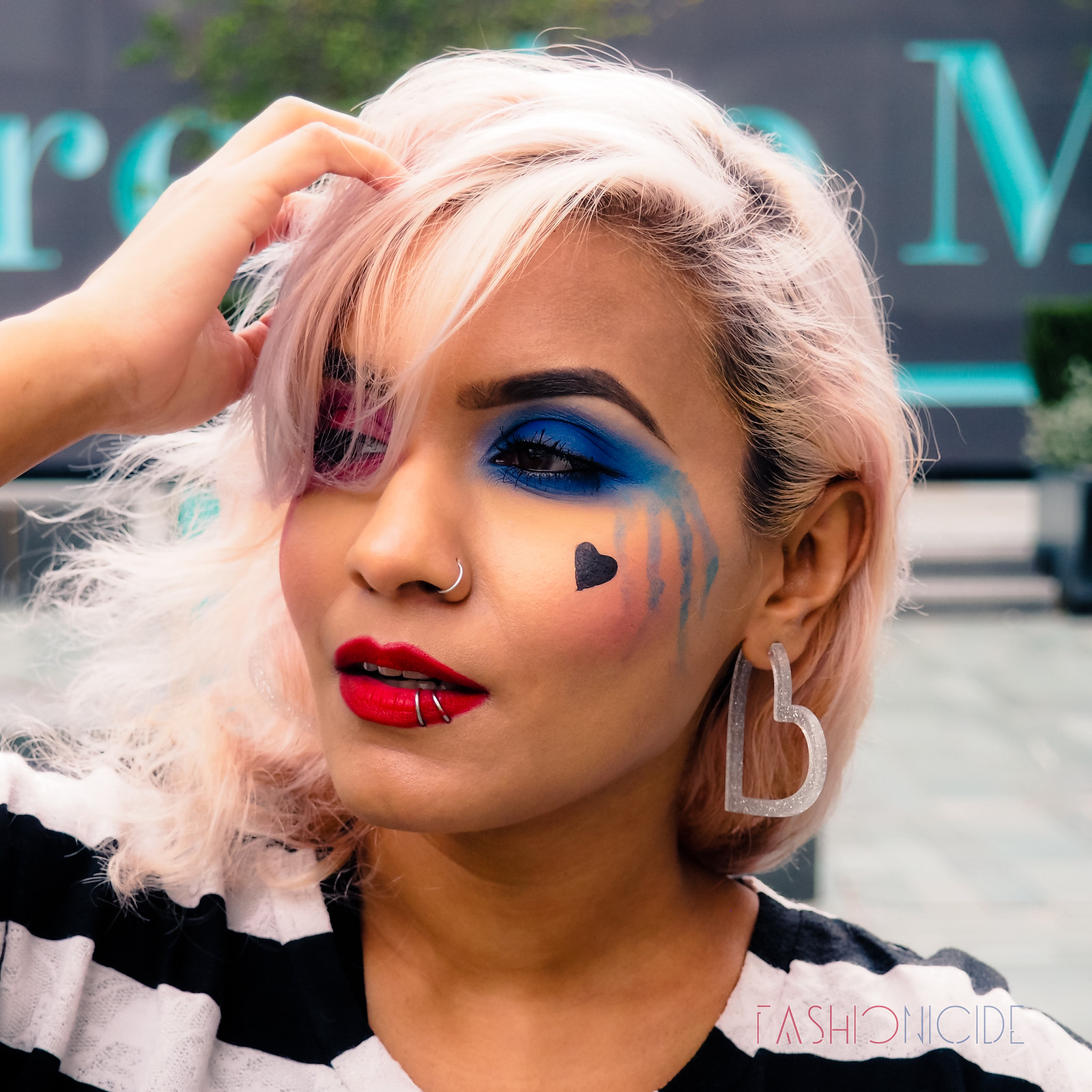 MAKEUP // What Would a Brown Harley Quinn Look Like?
