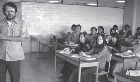 Salón de Clase en 1975