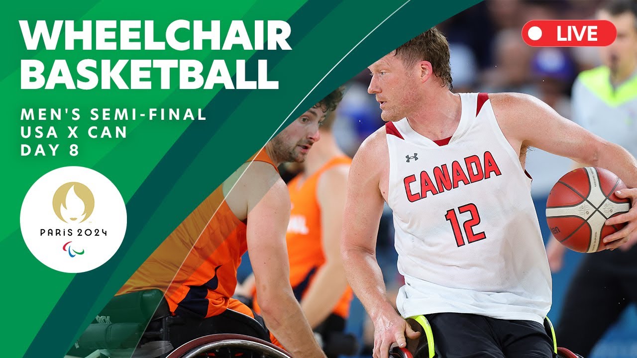Wheelchair Basketball – Men's Semifinal USA X CAN | Day 8 | Paris 2024 Paralympics