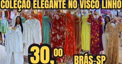 MODA ELEGANTE NO VISCOLINHO-BRÁS -SP