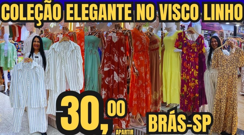 MODA ELEGANTE NO VISCOLINHO-BRÁS -SP