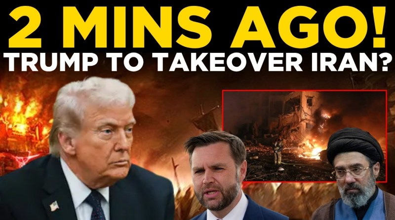TRUMP LIVE: Trump to Take Over Iran? Latest US–Iran Developments | WORLD NEWS LIVE | US NEWS