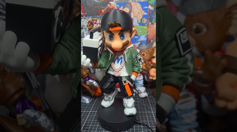 Hip Hop Mario #music #hiphop #cartoon #3dprinting