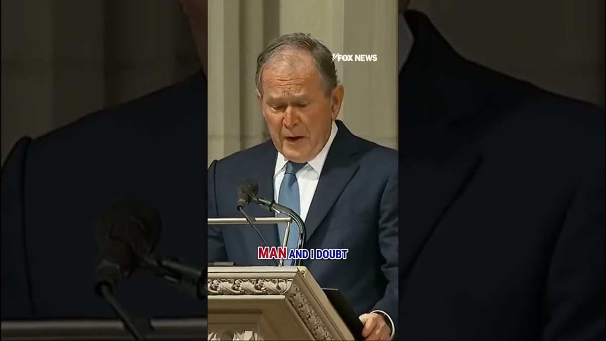 'A GRATEFUL MAN': Bush honors Dick Cheney at funeral #shorts #funeral #cheney #bush #foxnews #us 'A GRATEFUL MAN': Bush honors Dick Cheney at funeral #shorts #funeral #cheney #bush #foxnews #us