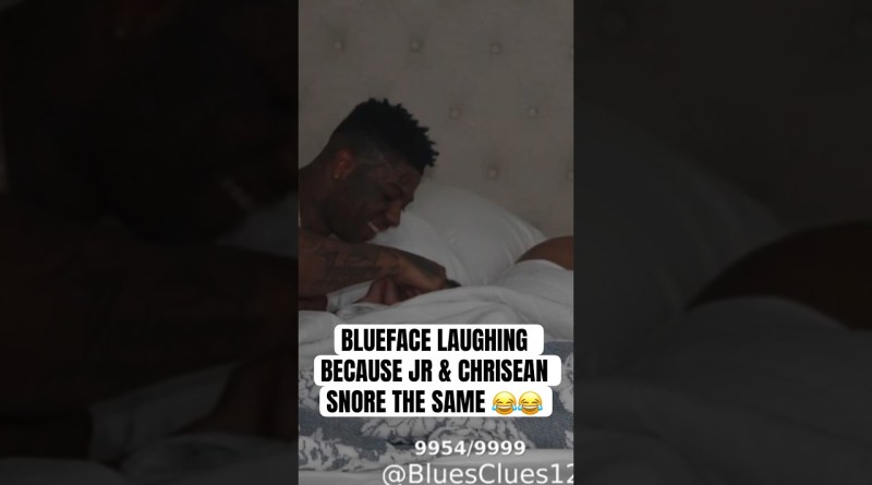 Chrisean & JR Snoring #hiphopnews #blueface #funny #viral