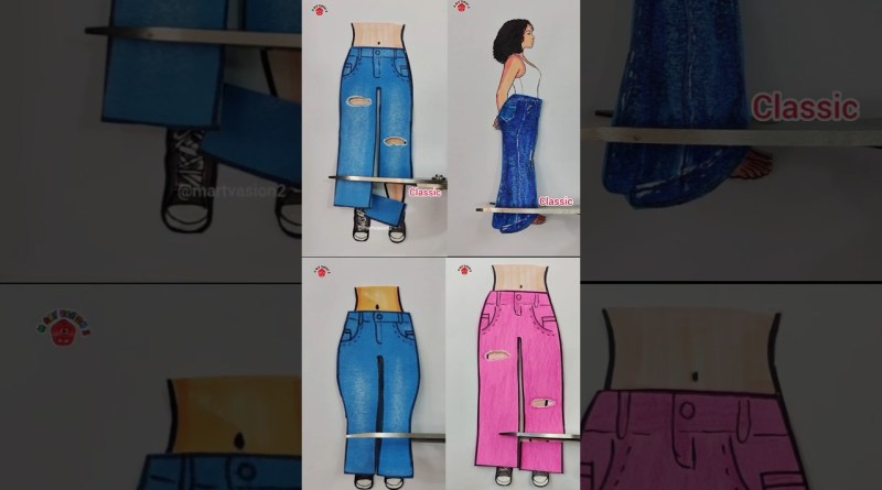 What's your favorite pant lengths?💙💖#pantlengths#fashion#rumi #diy #papercraft#satisfying#gift#toy