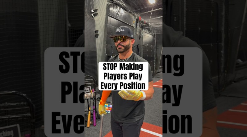 STOP Making Players Play Every Position #baseball #baseballszn #sports