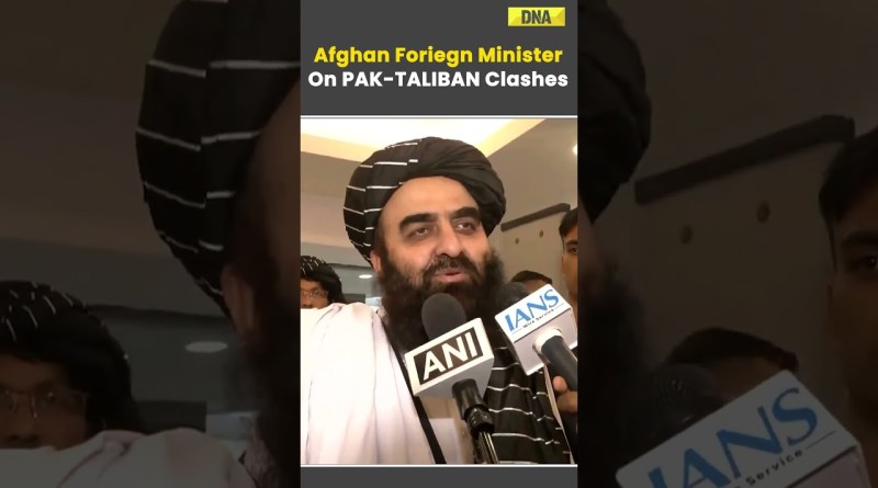 Pakistan Afghanistan War: Afghan Foriegn Minister On Pakistan Taliban Clashes #pakistanafghanistan