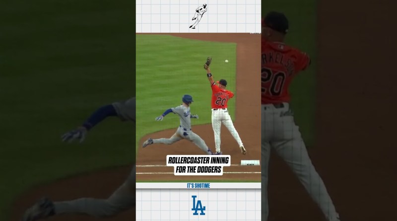 Dodgers Survive The Chaos And Tie The Game #dodgers #MLB #baseball #sports
