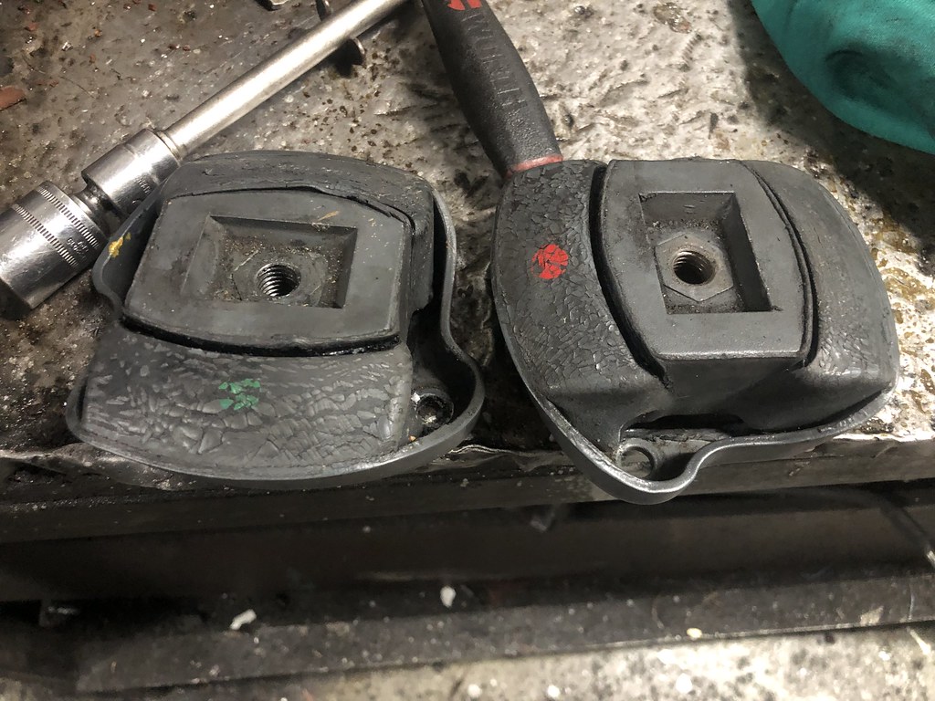 450SLC major service and poor quality engine mounts