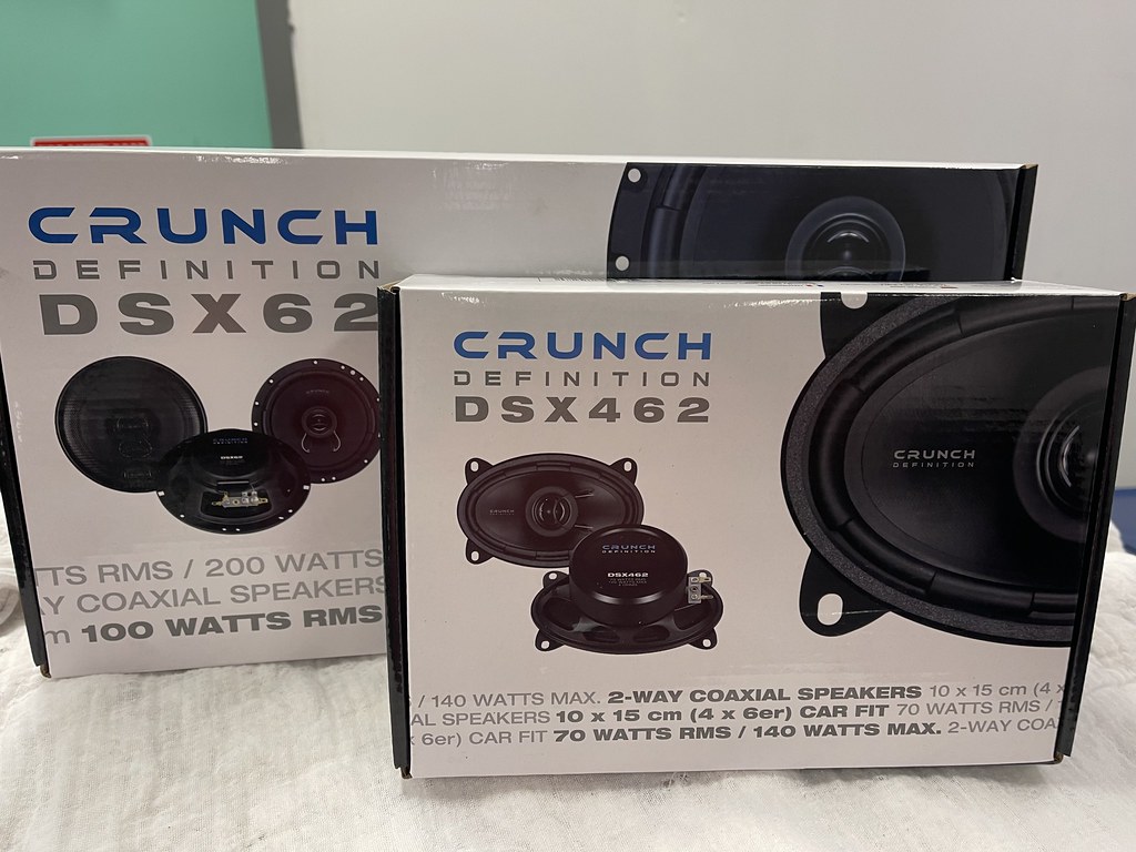 W126 front speakers