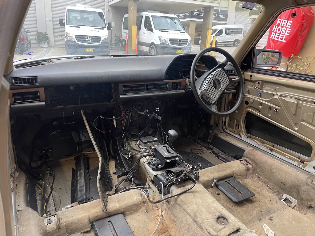 420SEL parts car – final update