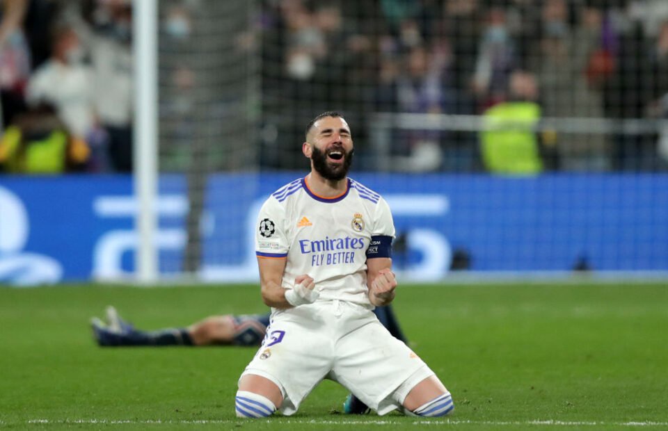 Tiga gol dilesakkan oleh karim benzema,&nbsp;. Jijntgm6vbccym