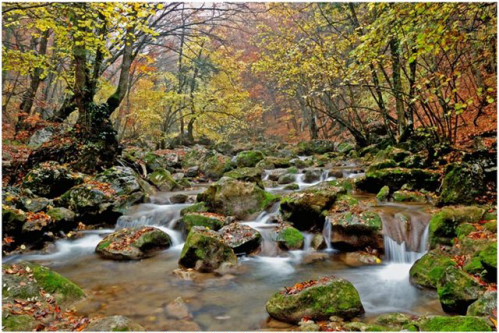 Прогулка по дну каньона и купание в ванне молодости. Bolshoj Kanon Kryma Krymskie Gory S Sokolinoe Foto Marshruty Ekskursii Vodopady Vanna Molodosti